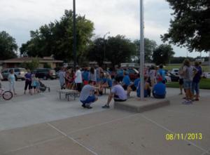 First Annual School Prayer Walk 2013